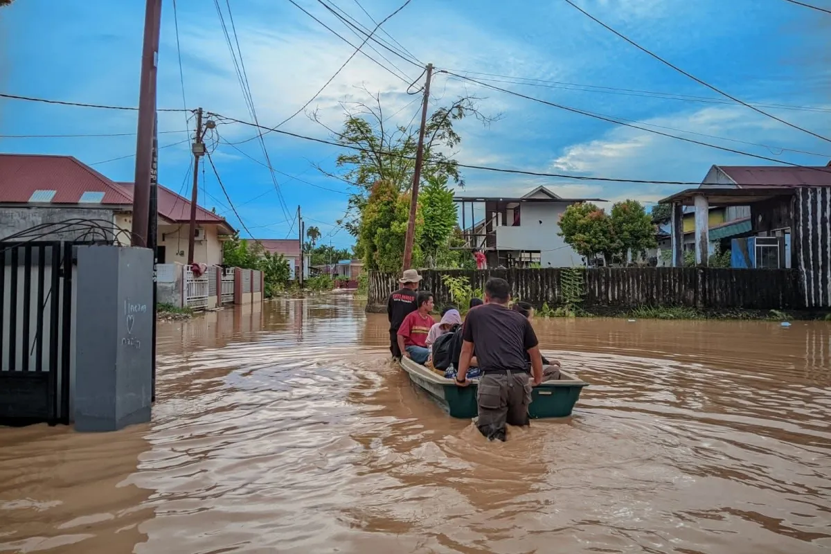 Banjir bandang di Padang, Sabtu 10/10/2026