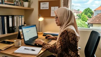 WFH Nasional 1 April: Pemerintah Targetkan Pangkas Konsumsi BBM 20 Persen
