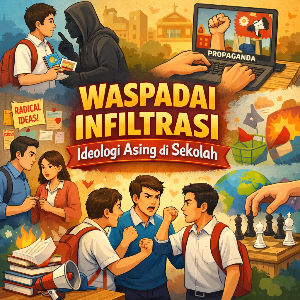Waspada Infiltrasi Ideologi Asing di Sekolah