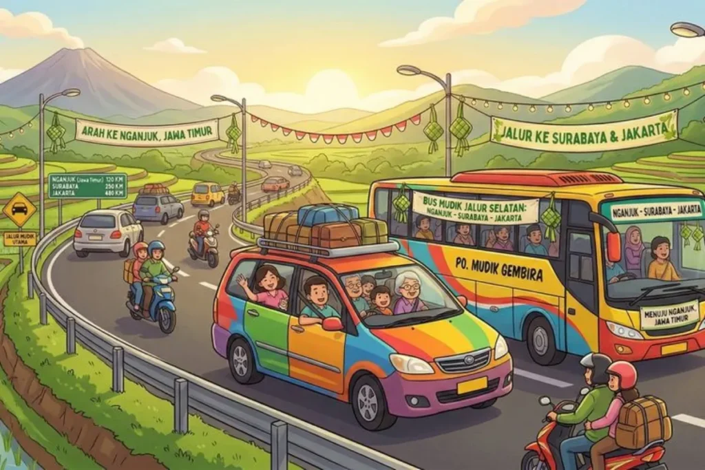 Ilustrasi Mudik