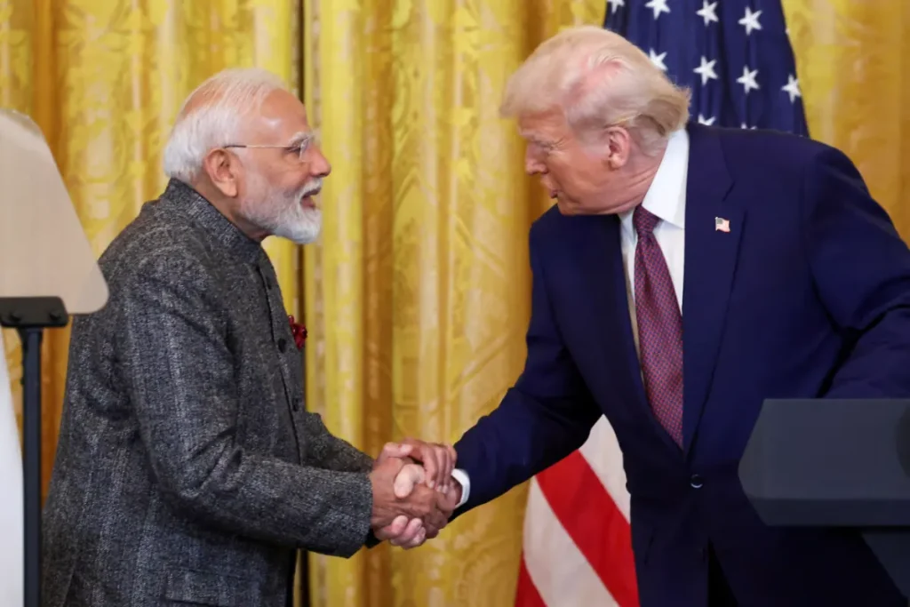Narendra Modi dan Donald Trump