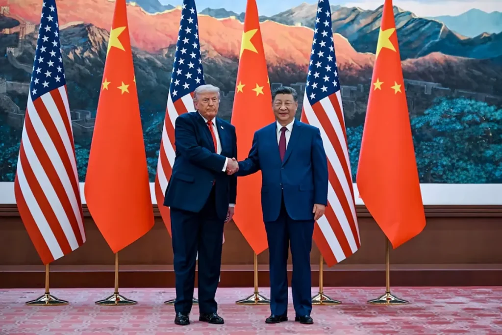 Donald Trump bertemu Xi Jinping di China