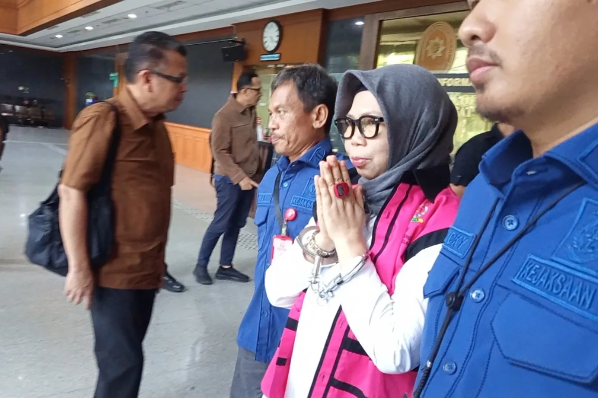 Mantan Direktur SD Kemendikbudristek, Sri Wahyuningsih yang divonis 4 tahun penjara dalam persidangan kasus korupsi Chromebook
