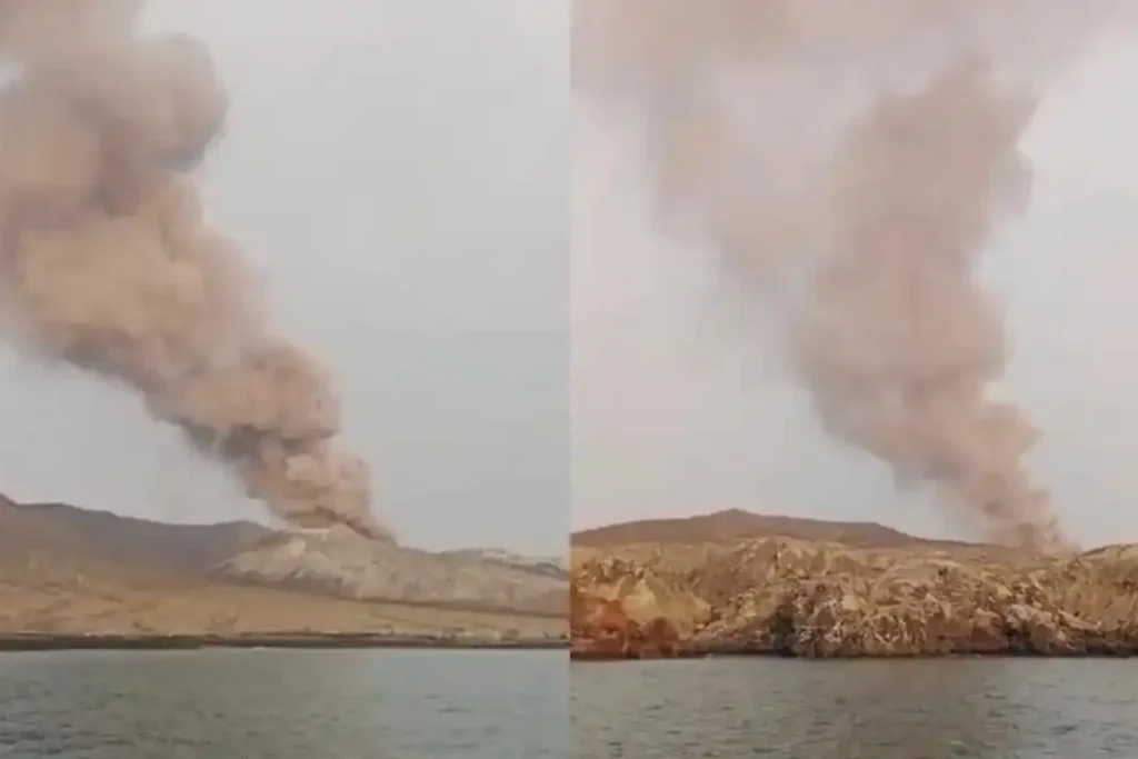 Anak Gunung Krakatau Erupsi