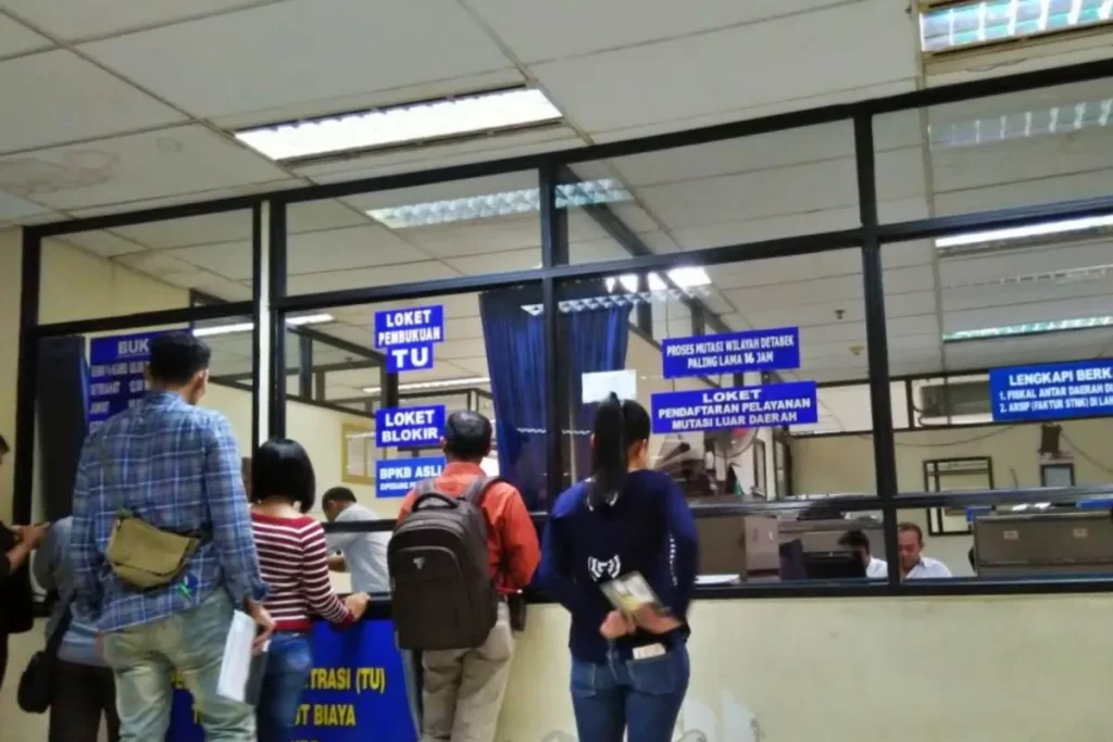 Pembayaran Pajak Kendaraan Bermotor