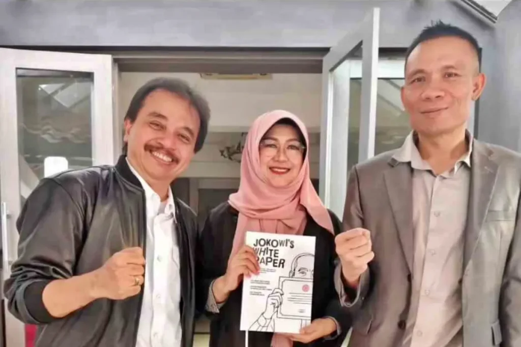 Roy Suro bersama dr Tifa dan Rismon