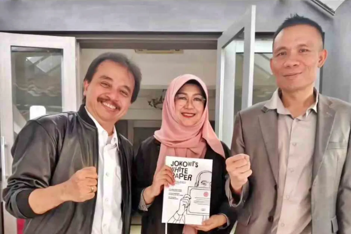 Roy Suro bersama dr Tifa dan Rismon