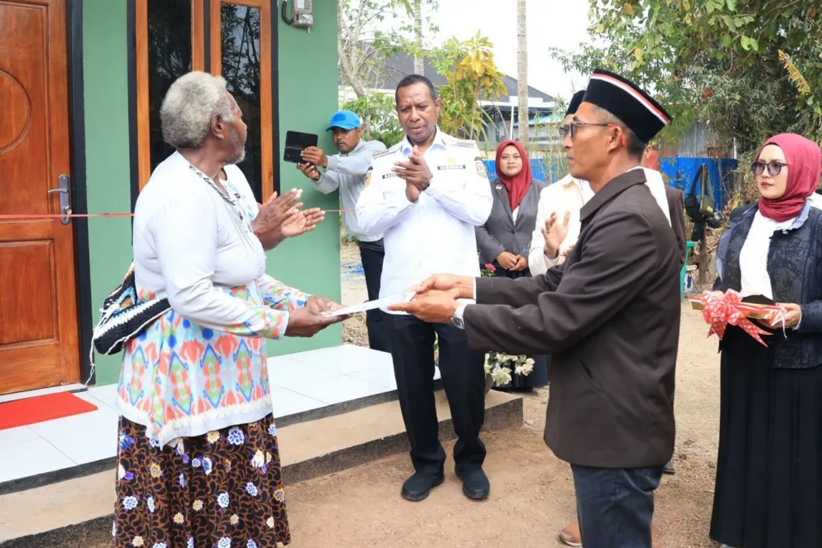 Penyerahan Rumah Syukur Merauke Papua Selatan